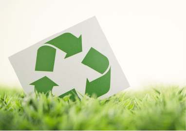 廃棄物から有価物へ転換を進めリサイクル率を向上したい。