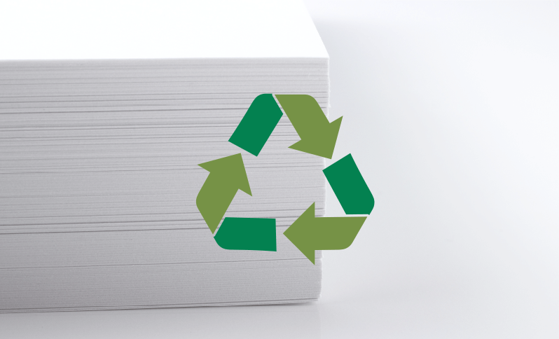 紙製品にリサイクル
